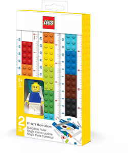 LEGO Rakennettava Viivoitin + Figuuri