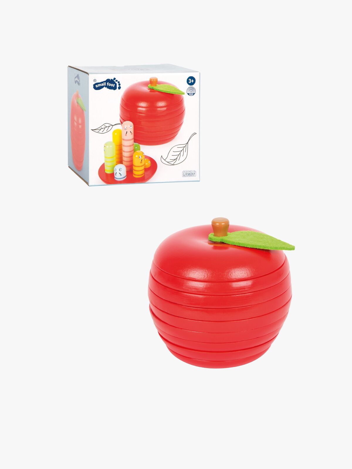 Small Foot Muotolaatikko Omena + Ilmeet