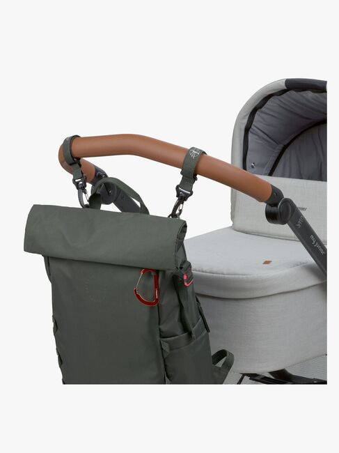 Lässig Outdoor Hoitolaukku Reppu + Roll-top-avaus, Dark Olive