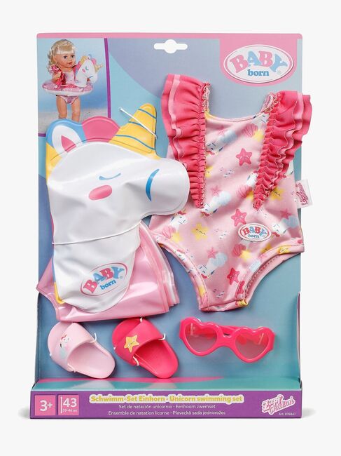 BABY born Nukentarvike Uimasetti Yksisarvinen 43 cm