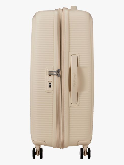 American Tourister Soundbox Spinner Matkalaukku 71,5-81L, Coconut Sand