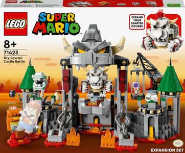 LEGO Super Mario 71423 Dry Bowserin taistelu linnassa ‑laajennussarja