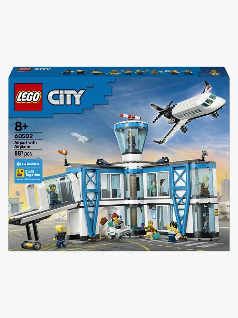 LEGO City 60502 Lentokenttä ja lentokone