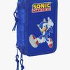 Sonic  Täytetty Kolmilokeroinen Penaali 37 Osaa, Sininen