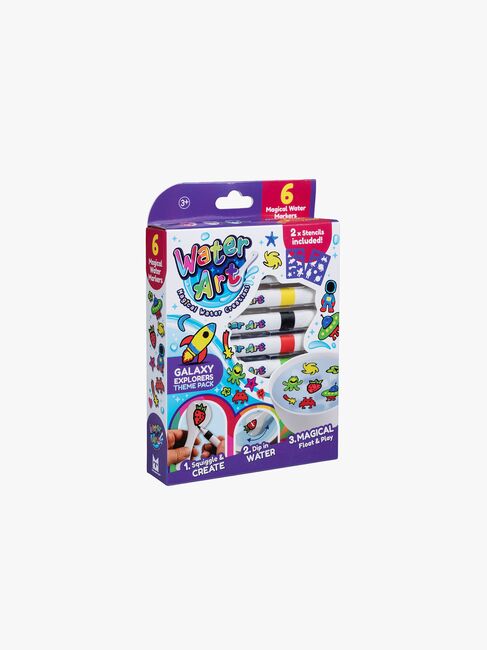 Water Art Vesipohjaiset Tussit Galax 6 st