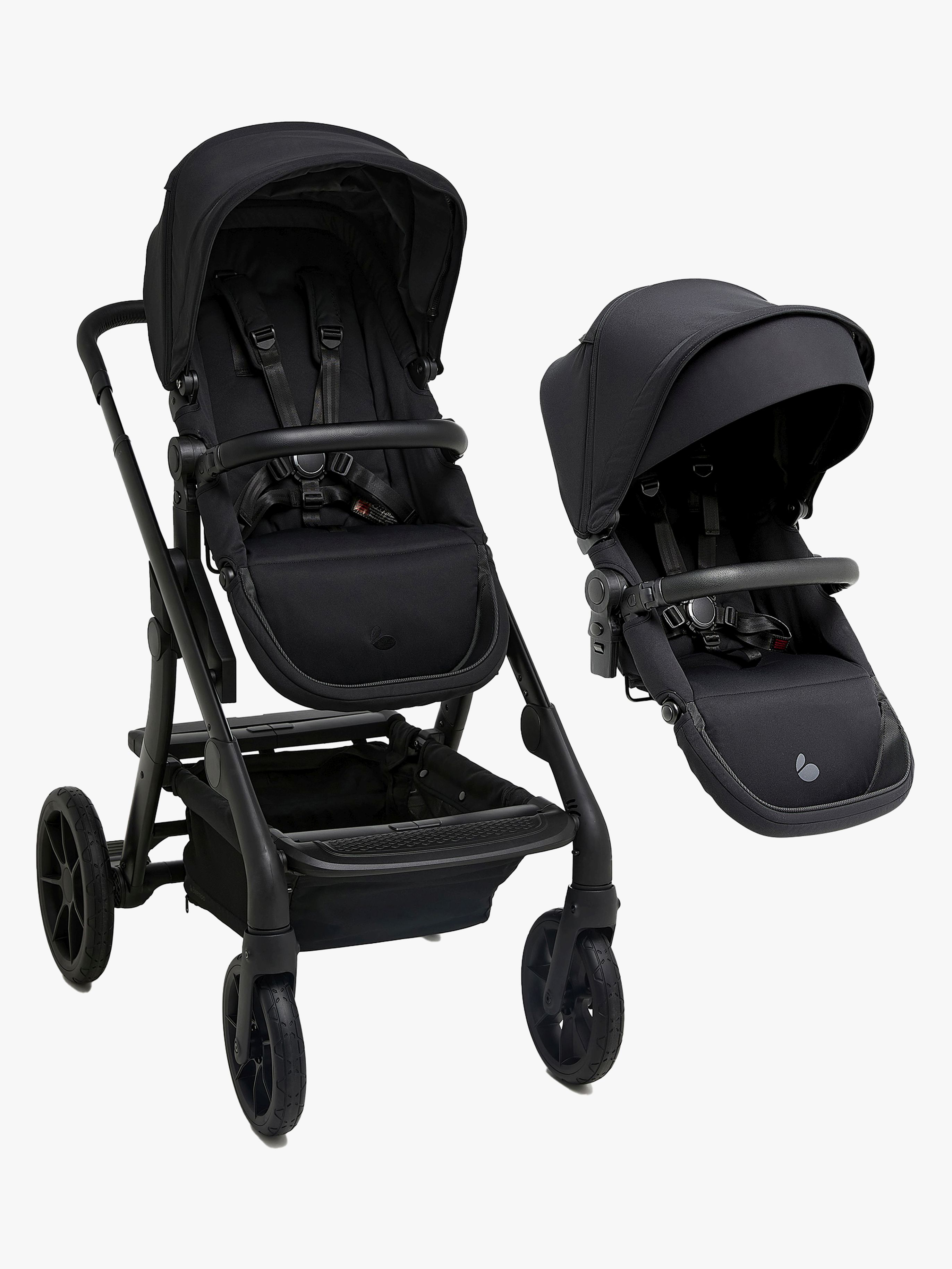 Beemoo Pro Max Sisarusrattaat, Coffee Black