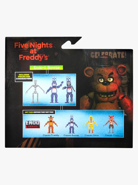 Five Nights at Freddy's Endo Figuurisetti 3-pack, Lajiteltu