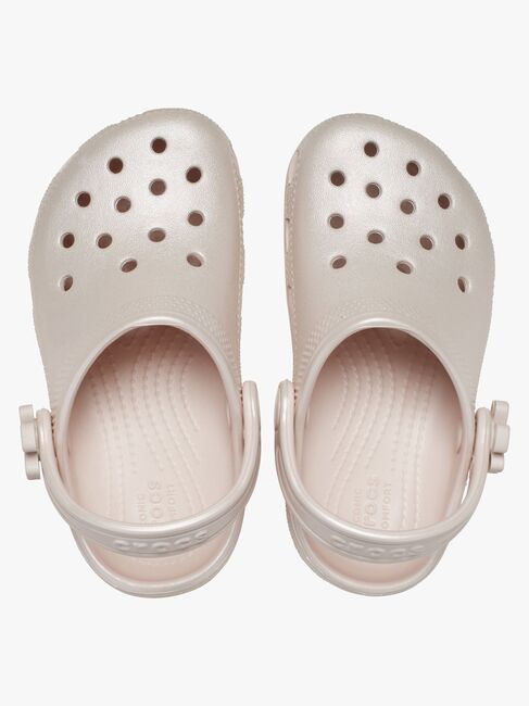 Crocs Classic Pearl Shine Pistokkaat, Quartz