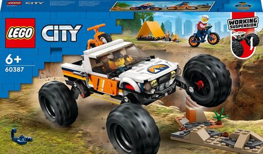 LEGO City Great Vehicles 60387 Seikkailuja Nelivetomaasturilla