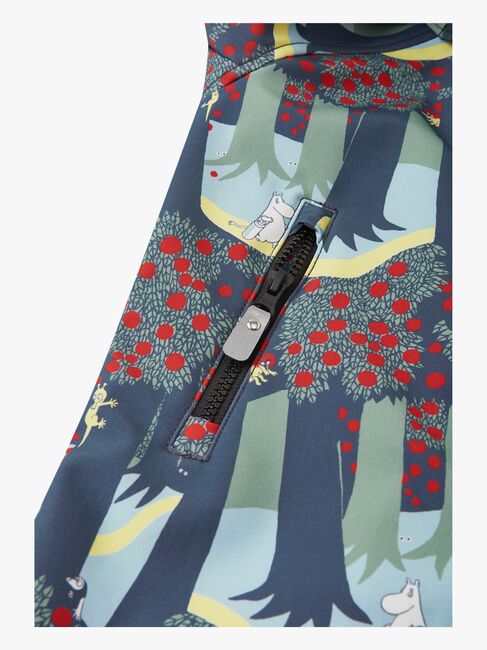 Reima Moomin Mjosa Softshell-haalari, Soft Black