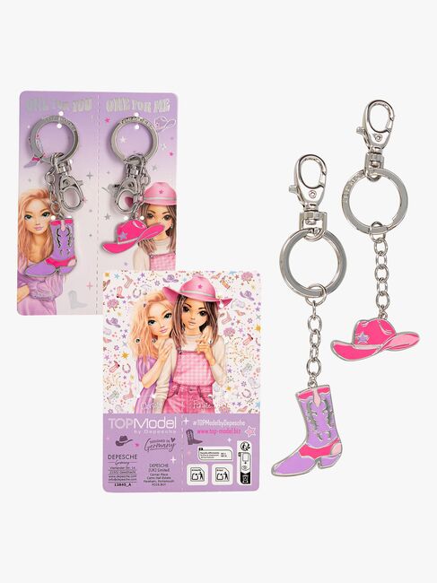 TOPModel Avaimenperät BFF Cowgirl 2-pack, Lajitellut
