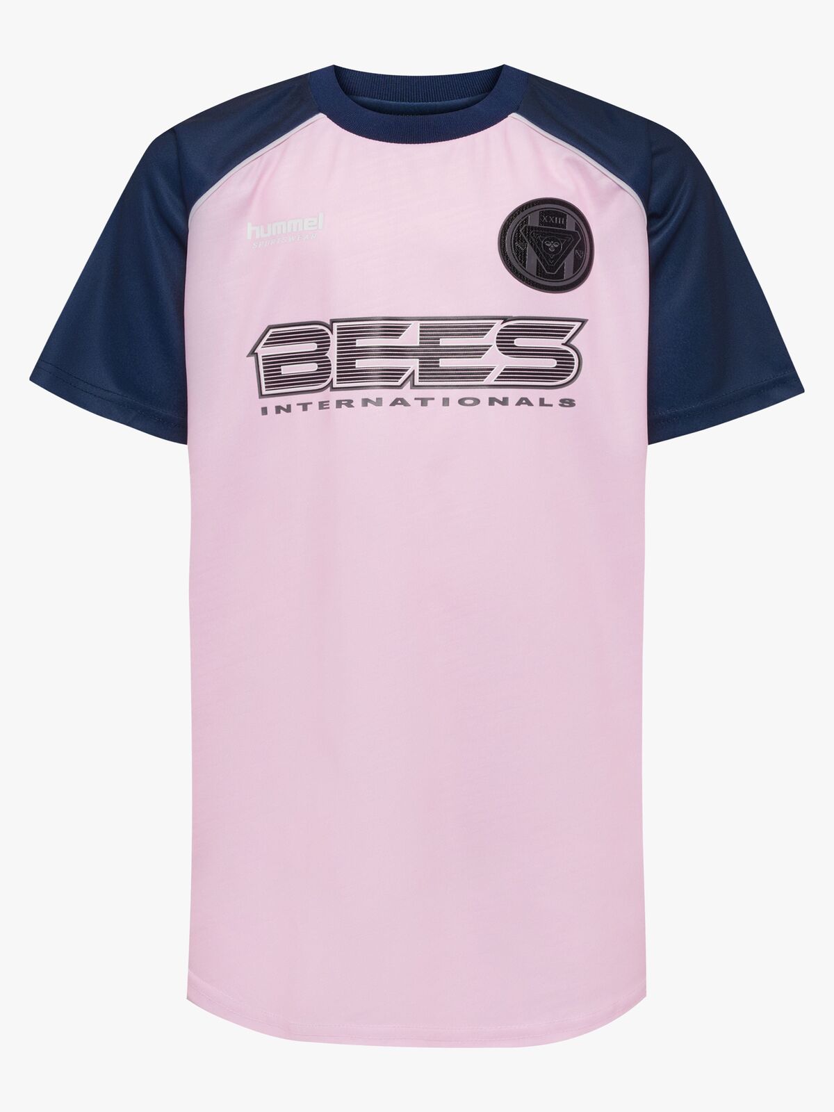 Hummel JR Loose Tiger Soccer T-paita, Roseate Spoonbil