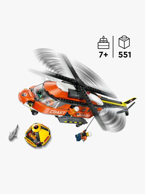 LEGO City 60503 Rannikkovartioston helikopteri