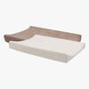 Jollein Hoitoalustan Päälliset 50x70cm 2-pack, Milky Coffee/Ivory