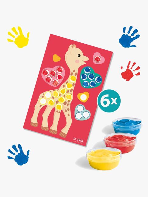 SES Creative Sophie La Girafe Askartelusetti Maalaa Ja Väritä