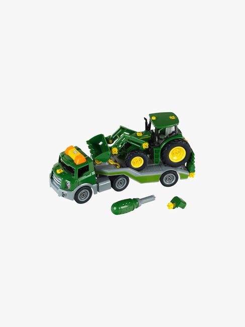 John Deere 6215R Traktori + Kuljetuskärry 1:24