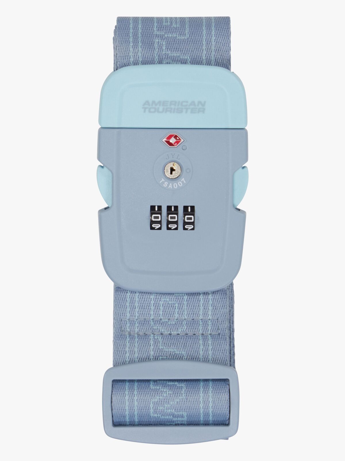 American Tourister TSA Matkalaukkuhihna, Stone Blue/Blue