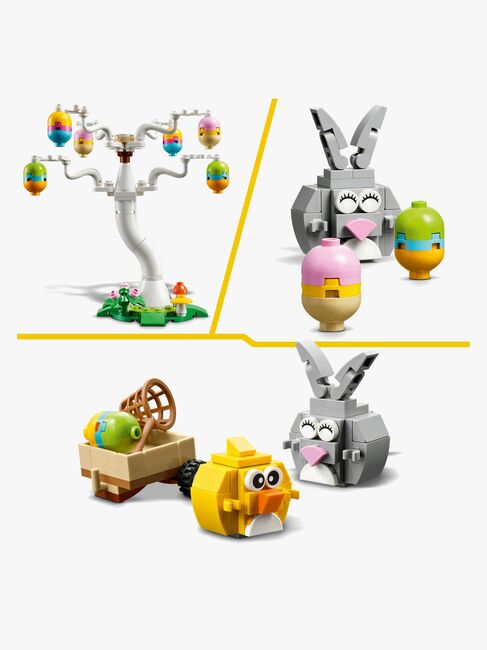 LEGO Iconic 40808 Pupu ja tipu pääsiäismunia metsästämässä