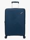 American Tourister Diablast Spinner Matkalaukku 81-91L, Darkwave Blue