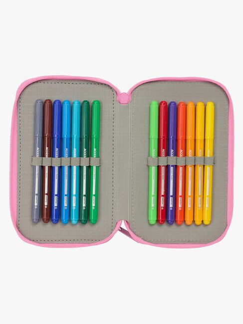 Monster High  Täytetty Kolmilokeroinen Penaali 37 Osaa, Musta