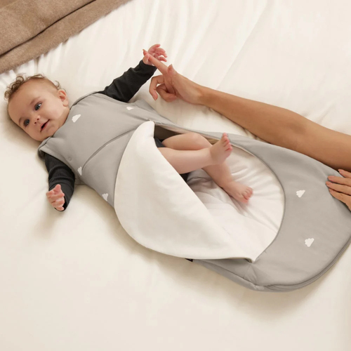 Snüz SnuzPouch Unipussi 0.5 TOG, Grey/Cloud