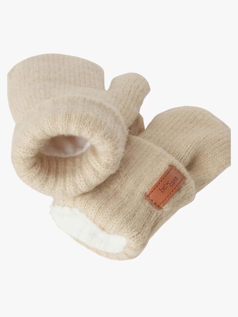 BabyMocs  Neulotut Rukkaset, Beige