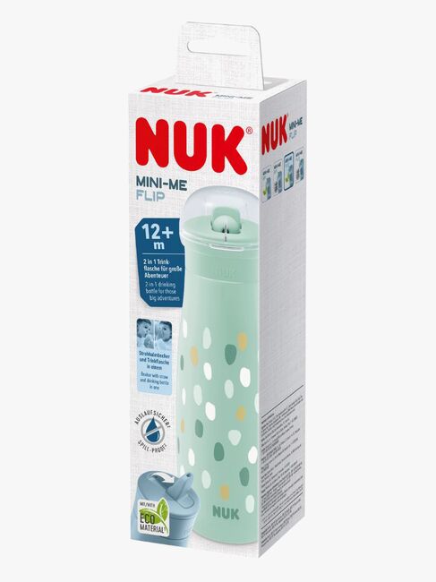 NUK Mini-Me Flip Pullo, Mint Dots