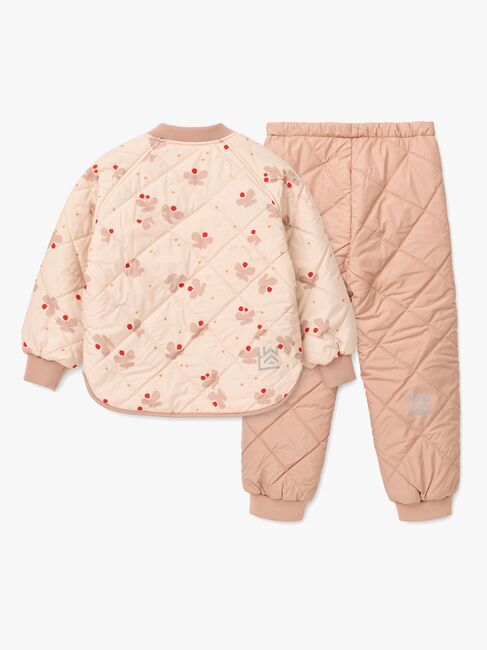 LIEWOOD Zella Kevyttoppapuku, Butterfly/Apple blossom