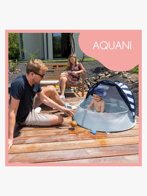 BabyMoov UV-Teltta, Blue/White