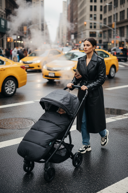 KONG.WALTHER Østerbro Lämpöpussi, Black