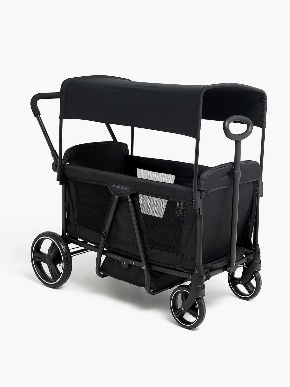 Pinepeak Seat X2 Kuljetuskärry, Musta