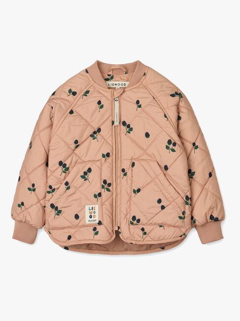 LIEWOOD Zella Kevyttoppapuku, Berry/Pale Tuscany/Embroidery