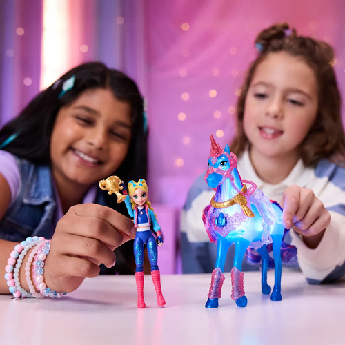Unicorn Academy Figuurisetti Isabel & River: Train & Glow