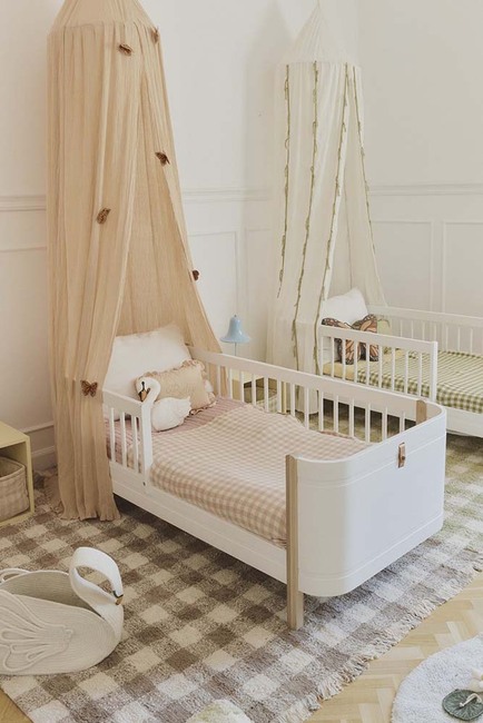 LorenaCanals Pestävä Vichy Matto 90x120 cm, Marron