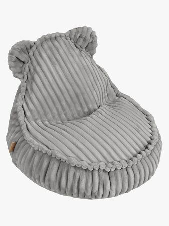 Meowbaby Churros Säkkituoli Teddy, Moonstone Grey