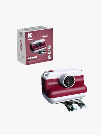 Kidywolf K-PRINT Pikakamera, Punainen