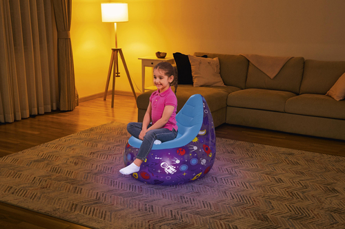Bestway Ilmatäytteinen Tuoli LED Astro Glow