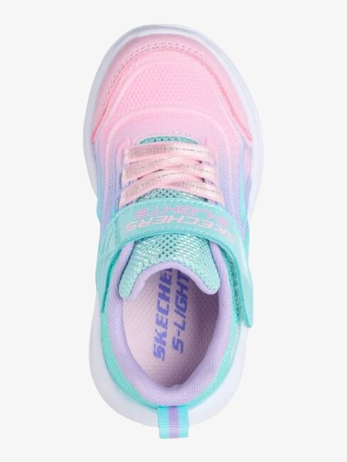 Skechers Sola Glow  Vilkkuvat Lenkkarit, Blue