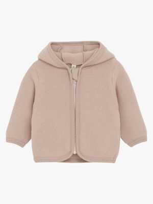 Huttelihut Villafleecetakki Merinovilla, Mahogany Rose