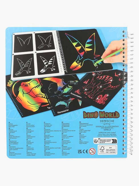 Dino World Magic Raaputuskirja