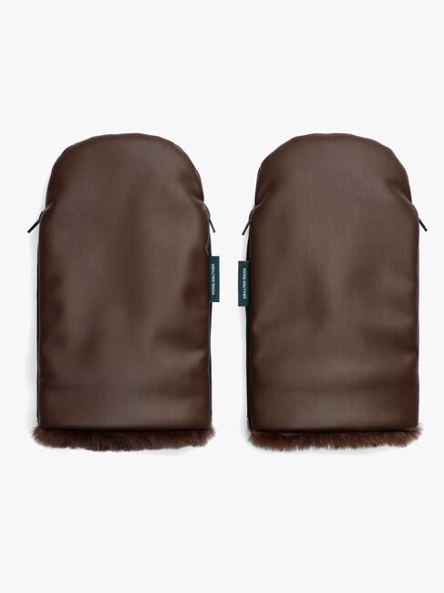 KONG.WALTHER Østerbro Fur Vaunurukkaset, Chocolate Brown