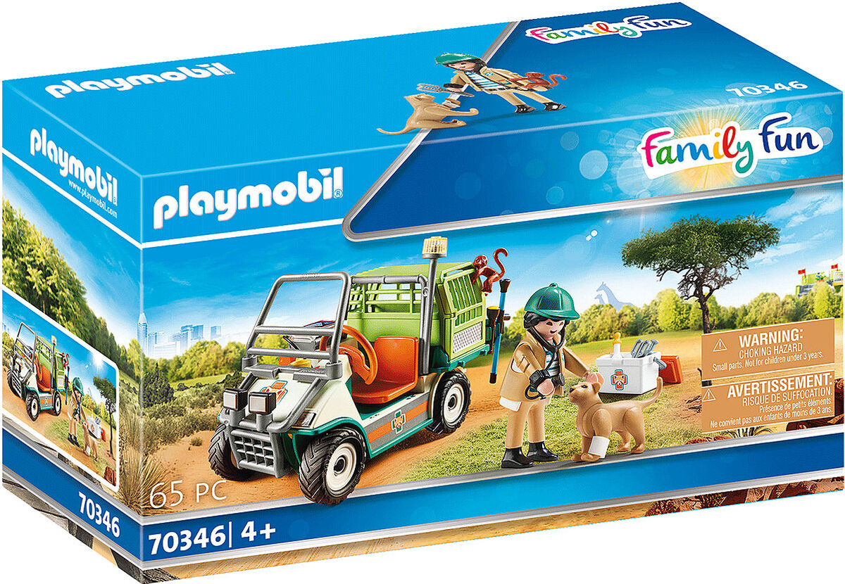 Playmobil 70346 Family Fun Eläinlääkäri + Auto
