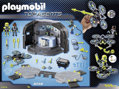 Playmobil 9250 Top Agents Dr. Dronen Komentokeskus