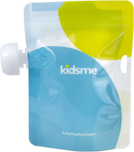 Kidsme Reuseable Food Pouch Smoothiepussit, 4x180ml 