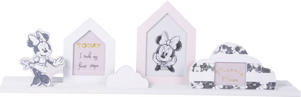 Disney Minni Hiiri Tauluhylly + Kehykset, Pink/White