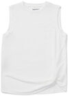 Hyperfied Jersey Knot Tank Top, Snow White