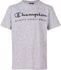 Champion Kids Crewneck T-paita, Grey Melange Light
