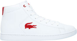 Lacoste Carnaby Evo Mid 3181 Kengät, White/Red