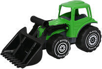 Plasto Traktori Etukuormaajalla, Vihreä/Musta