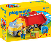 Playmobil 70126 123 Rakennustyömaan Jäteauto